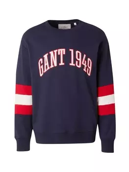 Свитер GANT Sweatshirt, ночной синий