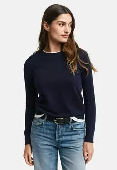 Свитер GANT, темно-синий