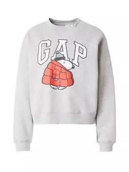 Свитер GAP Sweatshirt, пятнистый серый