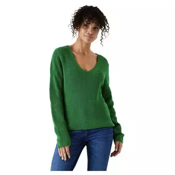 Свитер Garcia Z0008 V Neck, зеленый