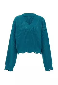 Свитер Gaya, голубой синий