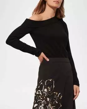 Свитер Genevieve черного цвета FIGUE