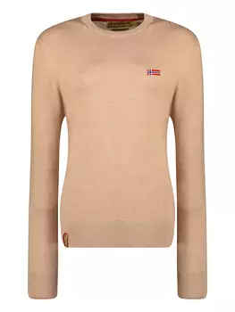 Свитер Geographical Norway Fabrizia, серо-коричневый