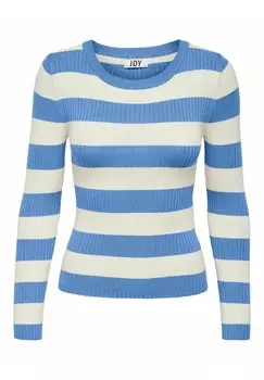 Свитер GESTREIFTER LANGARM PLUM JDY, синий