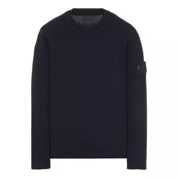 Свитер ghost sweater 'black' Stone Island, черный