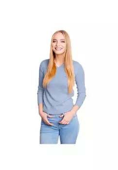 Свитер Giesswein, светло-синий