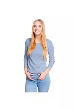 Свитер Giesswein, светло-синий