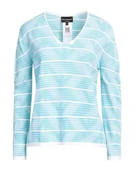 Свитер Giorgio Armani, бирюзовый