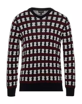 Свитер Giorgio Armani, бордовый