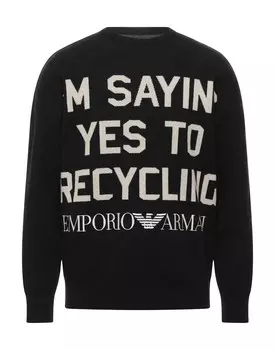 Свитер Giorgio Armani, черный