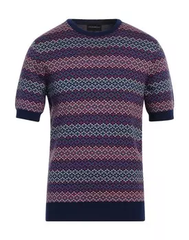 Свитер Giorgio Armani, фиолетовый