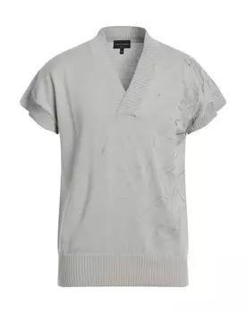 Свитер Giorgio Armani, светло-серый