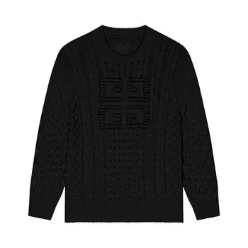Свитер Givenchy Crew Neck Sweater, черный