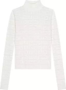 Свитер Givenchy Lace Monogram Stretch Sweater 'Bright Pink', розовый