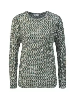 Свитер Goldner, цвет Olive/White