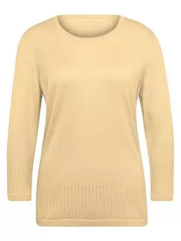 Свитер Goldner, пастельно-желтый