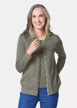 Свитер GOLDNER Strickset, хаки