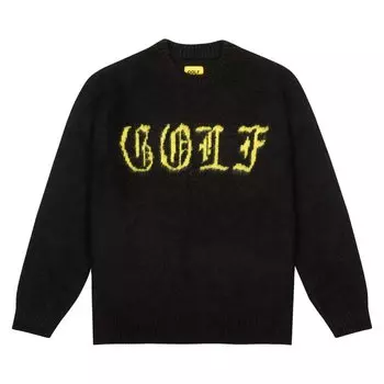 Свитер GOLF WANG Stab Mohair Sweater, черный