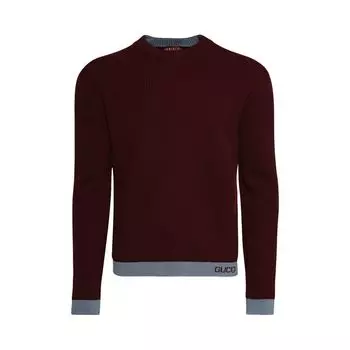 Свитер Gucci Intarsia Wool Sweater 'Rose Mole', розовый