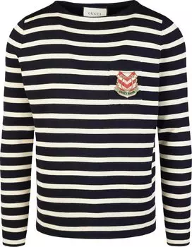 Свитер Gucci Striped Lyre Sweater Multicolor, разноцветный