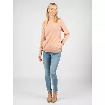 Свитер Guess High Neck, бежевый