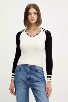 Свитер Guess Jeans, бежевый