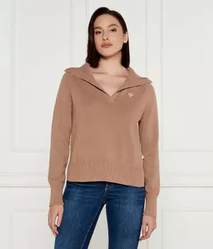 Свитер Guess Jeans Regular Fit, желтый