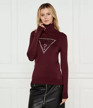 Свитер GUESS PIPER Regular Fit, бордо