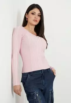Свитер Guess, розовый