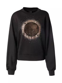 Свитер GUESS Sweatshirt PEONY, черный