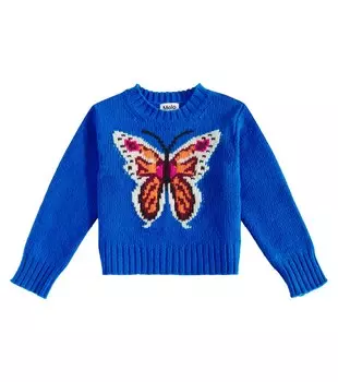 Свитер Gulda из смесовой шерсти Molo, мультиколор