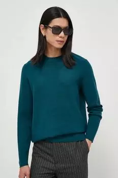 Свитер Gunan Samsoe Samsoe, бирюзовый