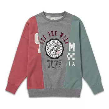 Свитер gym class crew 'wilted rose' Vans, красный