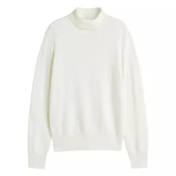 Свитер H&amp;M Fine-knit Turtleneck, белый