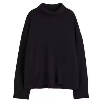Свитер H&amp;M Premium Selection Cashmere Turtleneck, черный