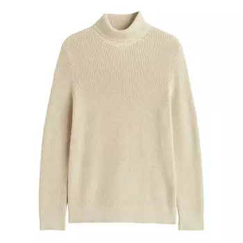 Свитер H&M Regular Fit Turtleneck, бежевый