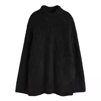Свитер H&amp;M Trend Oversized Wool-blend, черный