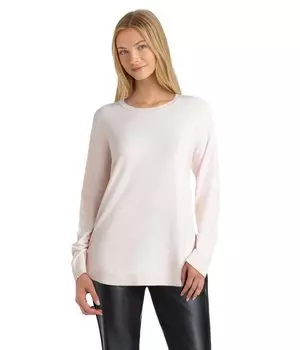 Свитер H Halston, Long Sleeve Raglan Crew Neck Sweater