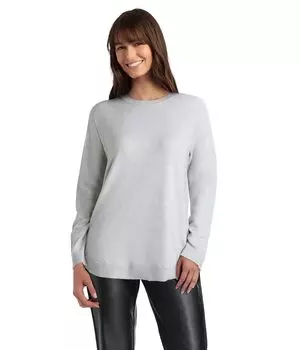 Свитер H Halston, Long Sleeve Raglan Crew Neck Sweater