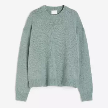 Свитер H&M Beaded, мятный