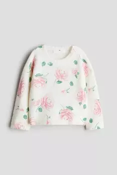 Свитер H&M, белый
