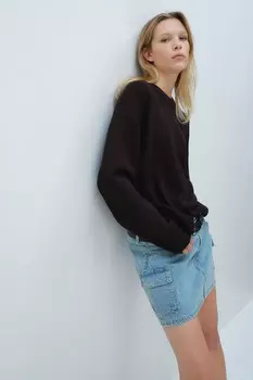 Свитер H&M, черный