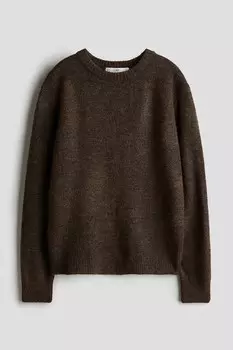 Свитер H&M, коричневый