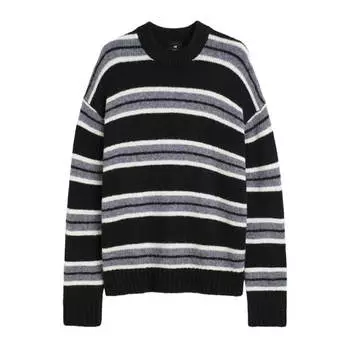 Свитер H&M Oversized Fit, черный