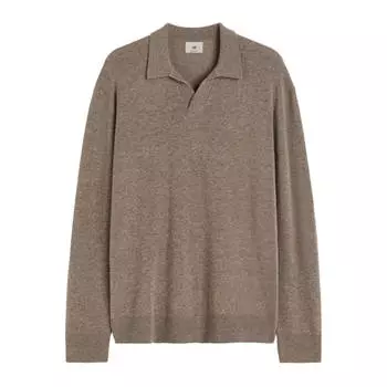 Свитер H&M Regular Fit Merino Wool-blend, светло-коричневый