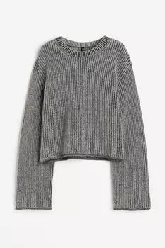 Свитер H&M, серый
