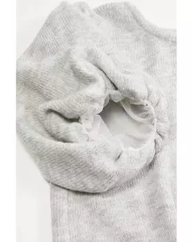 Свитер HABITUAL girl Crop Puff Sleeve Sweater, цвет Grey Heather