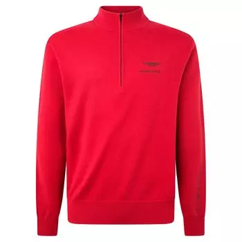 Свитер Hackett Amr Half Zip, красный