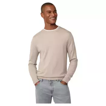 Свитер Hackett GMD Merino, бежевый