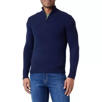 Свитер Hackett HM703022 Half Zip, синий